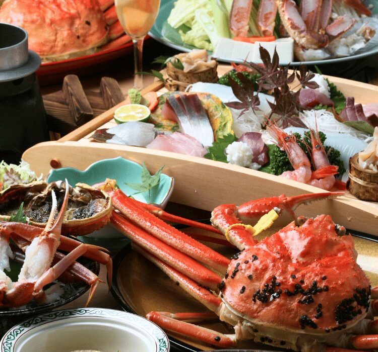 越前がに料理